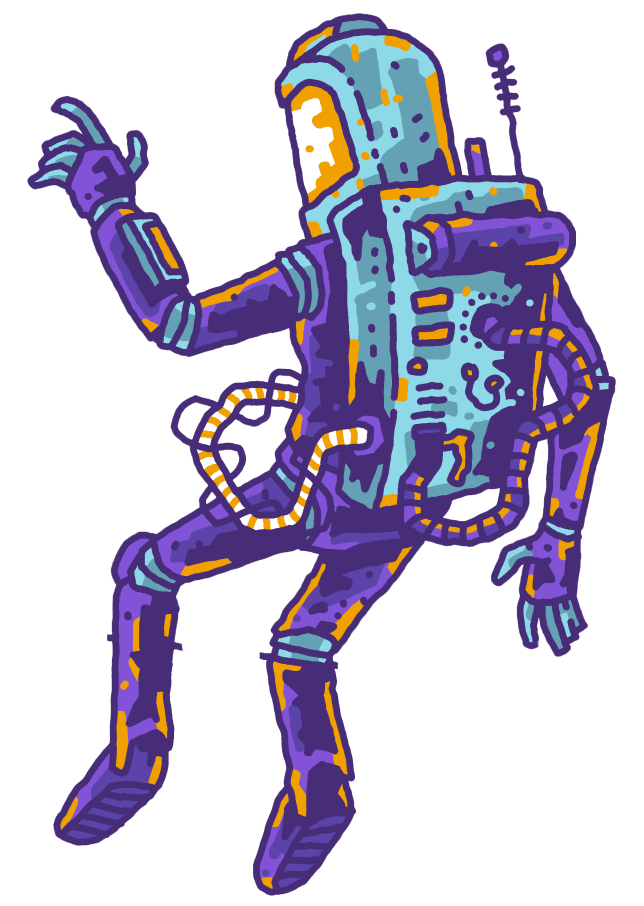 Astronaut illustration